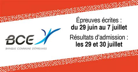 date concours bce|PAGE DACCUEIL 